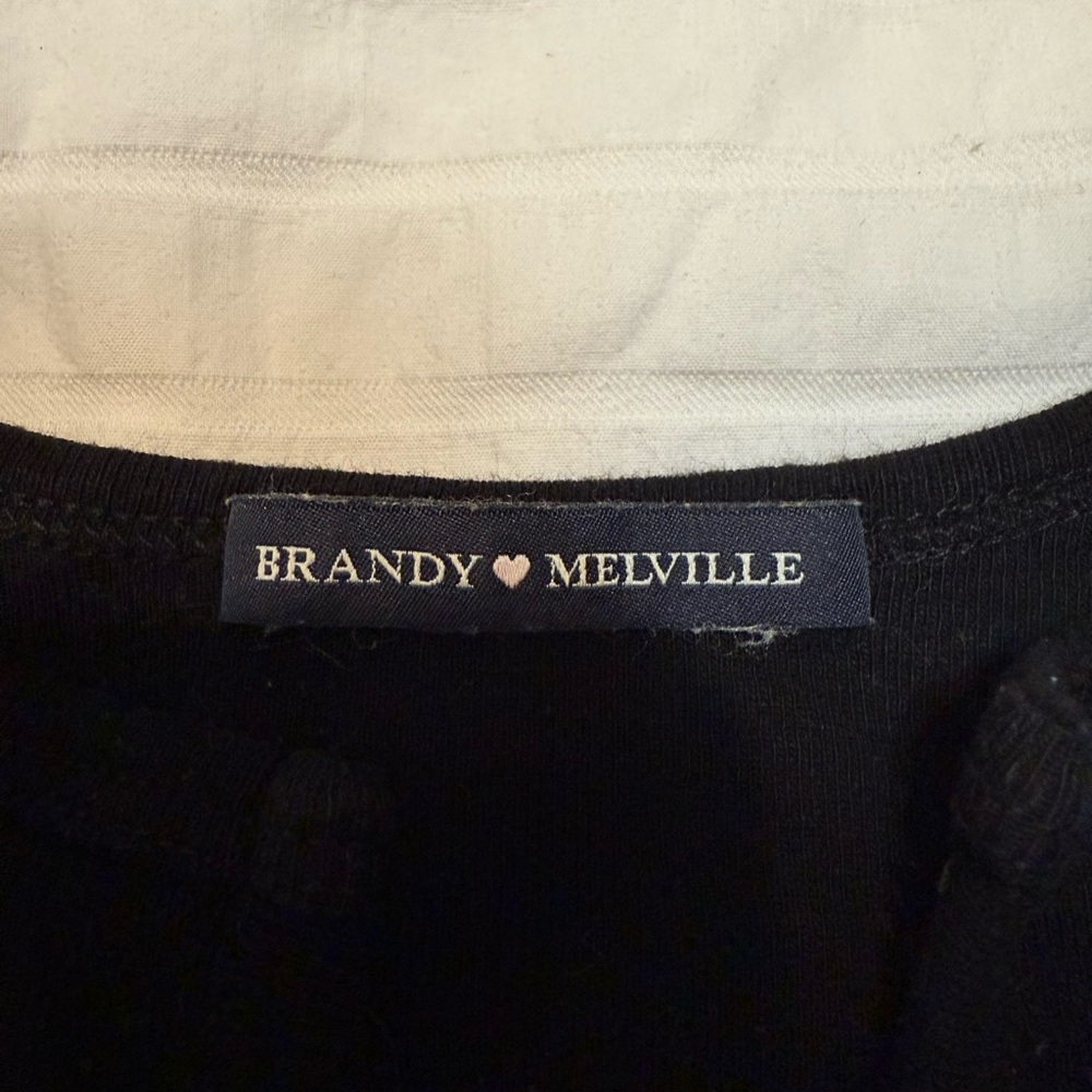 Brandy Melville Black Women's Tank Top - Picture 3 of 4